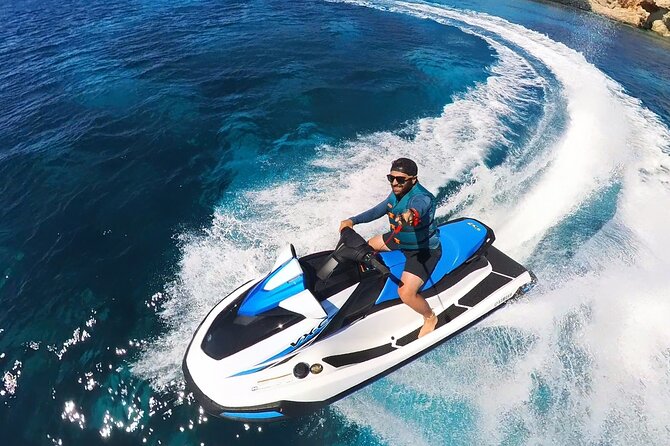 30 minute, Jet Ski Rental Malta - Self guided - No Licence Needed - The route, stop by stop: what each named place is for