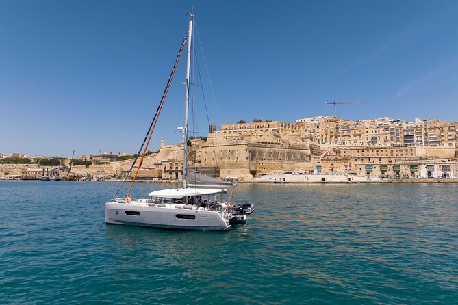 8-Hour Catamaran Charter from Valletta, Malta - 8-hour Valletta catamaran timing that actually fits a Malta itinerary