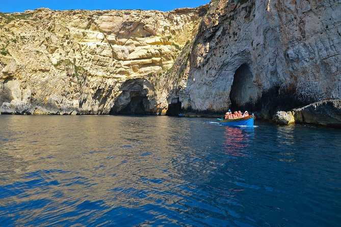 Blue Grotto and Marsaxlokk Half-Day Tour from Valletta - The Boat to the Grotto: Weather Permit, Then Underwater Views