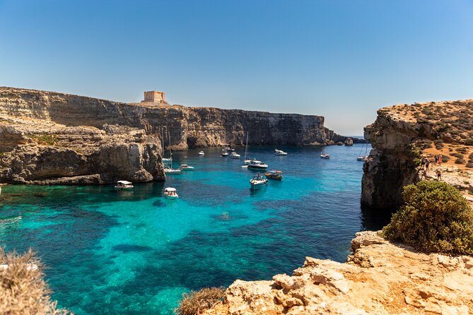Blue Lagoon, Comino & Sea Caves - From Bugibba Jetty to Comino, in one smooth half-day