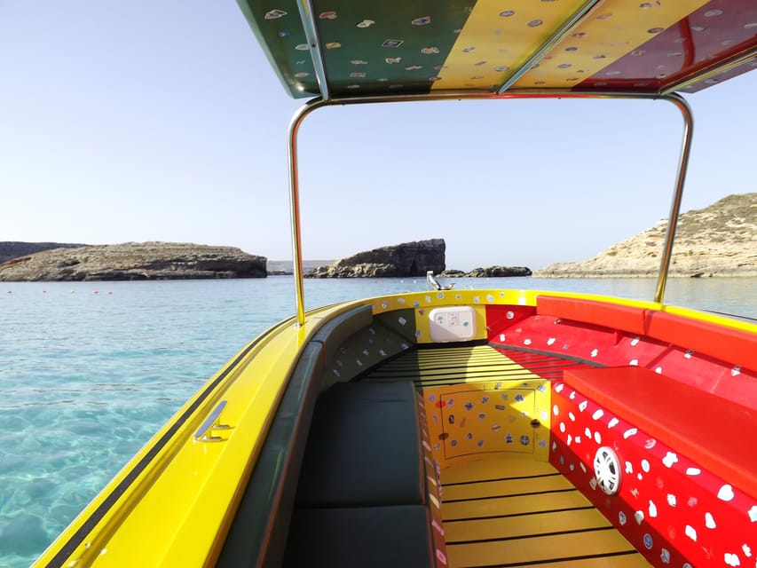 Blue Lagoon: Malta, Crystal Lagoon, Caves, Private Speedboat - Blue Lagoon stop: swimming, snorkeling, and movie-coast photos
