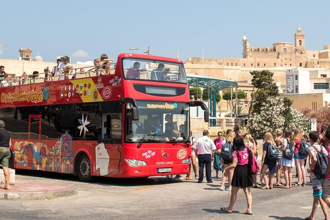 City Sightseeing Gozo Hop-On Hop-Off Bus Tour - First Impressions at Mgarr Harbour and Route Pick-Up