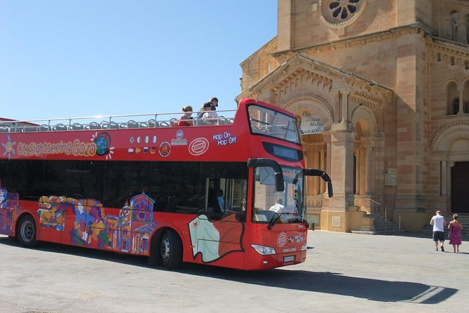 City Sightseeing Gozo Hop-On Hop-Off Bus Tour - Purple Route: Victoria, Ta’ Dbieġi, Dwejra, Ta’ Pinu, and Xlendi