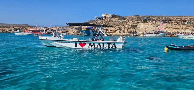comino and blue lagoon private boat - What to bring for a comfortable 1 to 2 hour charter