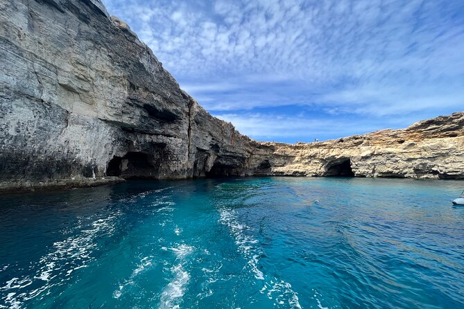 Comino and Parts of Gozo Full Day Private Boat Charter - Comino Island loop: Cominotto, Santa Maria Bay, and the caves
