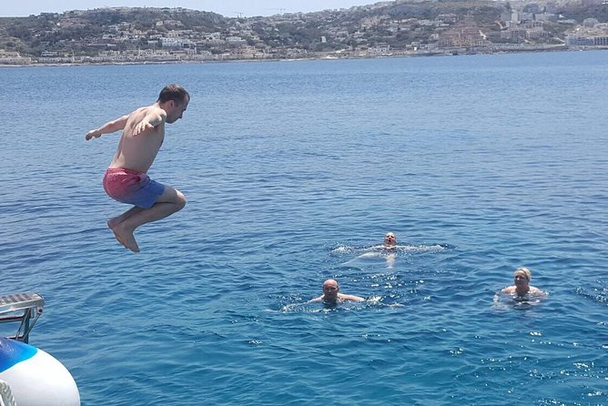 Comino, Blue Lagoon and Caves. Tour A - From Sirens Quay to a pirate-boat vibe, what the day feels like