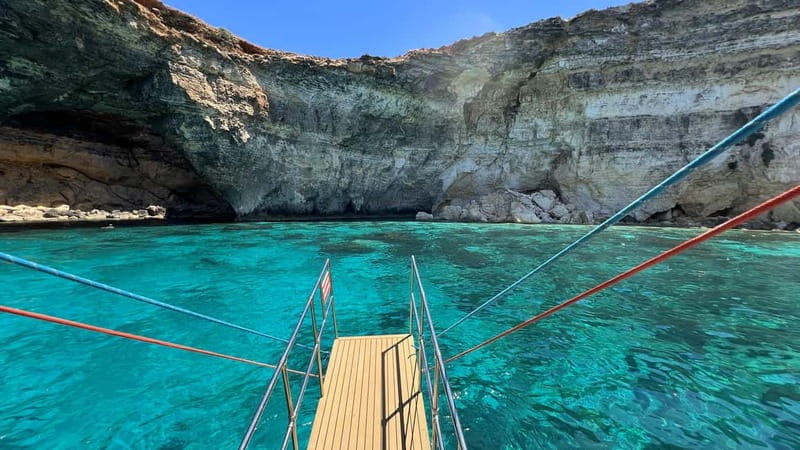 Comino Blue Lagoon & Crystal Lagoon - 3 Bay Cruise - What’s included, what you should pack, and how to plan your day around it
