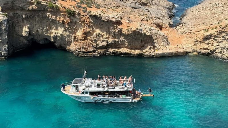 Comino Blue Lagoon & Crystal Lagoon - 3 Bay Cruise - Meeting at Bluewaves watersports and what the first leg teaches you