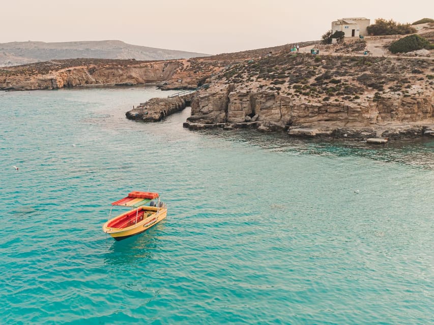Comino:Blue Lagoon,Crystal Lagoon,Caves, Private Boat Malta - Stop-by-stop: Blue Lagoon and Cominotto Reef (the first real swim time)