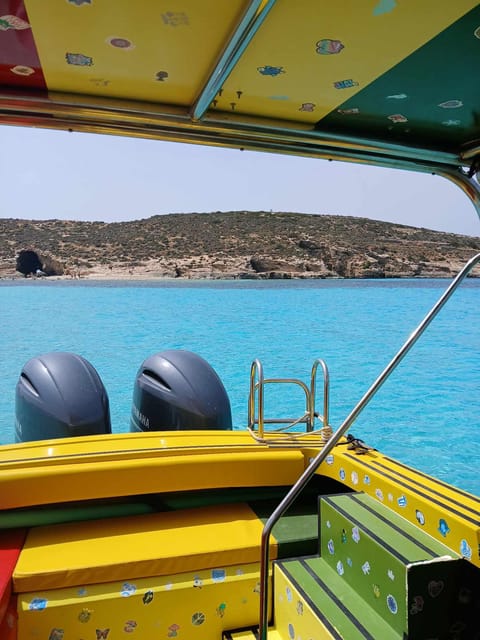 Comino:Blue Lagoon,Crystal Lagoon,Caves, Private Boat Malta - On-board comfort: what the included gear really means