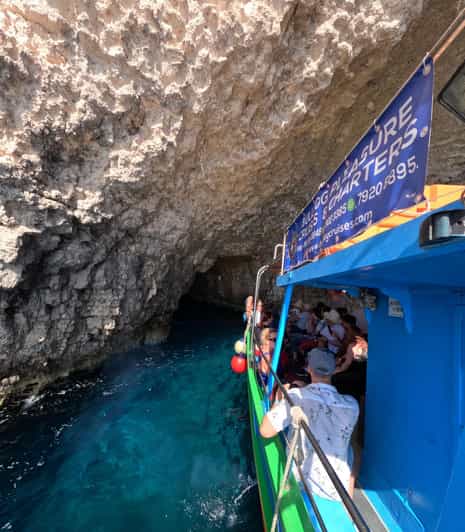 Comino: Private boat tour with Snorkeling activities & caves - Cominotto Beach and calmer swimming away from the main crowd