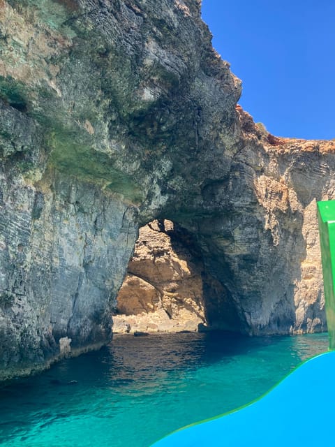 Comino: private charter to Crystal & Blue lagoon & Caves - Santa Marija Caves and the chance to swim inside