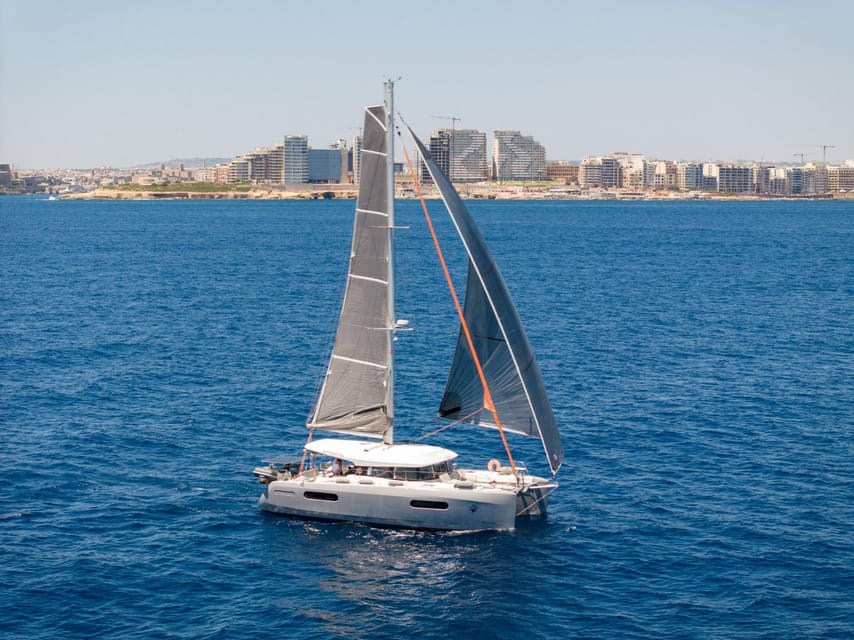 Evening Catamaran Charter - Why an evening charter from Marina di Valletta feels special