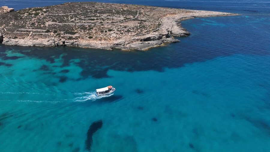 Ferry service to Blue Lagoon (opt. stop in Gozo)& Caves trip - Blue Lagoon time: swimming and snorkeling without overthinking it