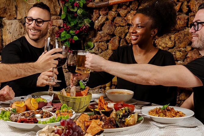 Folklore Evening Dinner Show at a Traditional Maltese Restaurant Incl. Transfers - What you eat: 4 courses, free-flowing wine, and local flavors