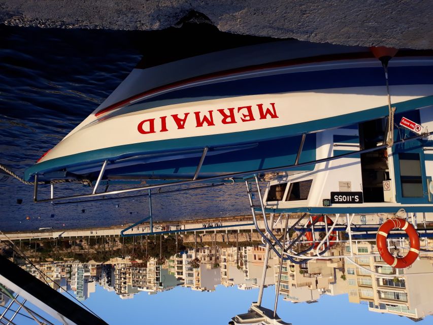 From Bugibba: Blue Lagoon Sunset Cruise - The timing matters: boarding closes at 5:25 pm