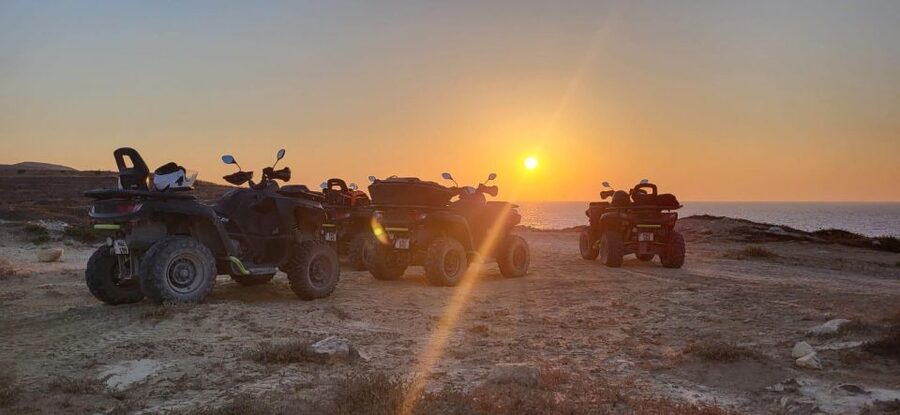 From Malta: Blue Lagoon and Gozo Tour w/Quads and Dinner - Charter to Gozo, Then the Quad Briefing That Matters