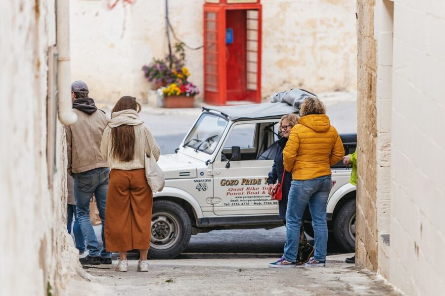 From Malta: Full-Day Gozo UTV Tour with Lunch and Boat Ride - Blue Lagoon and Comino caves boat ride: what weather can change