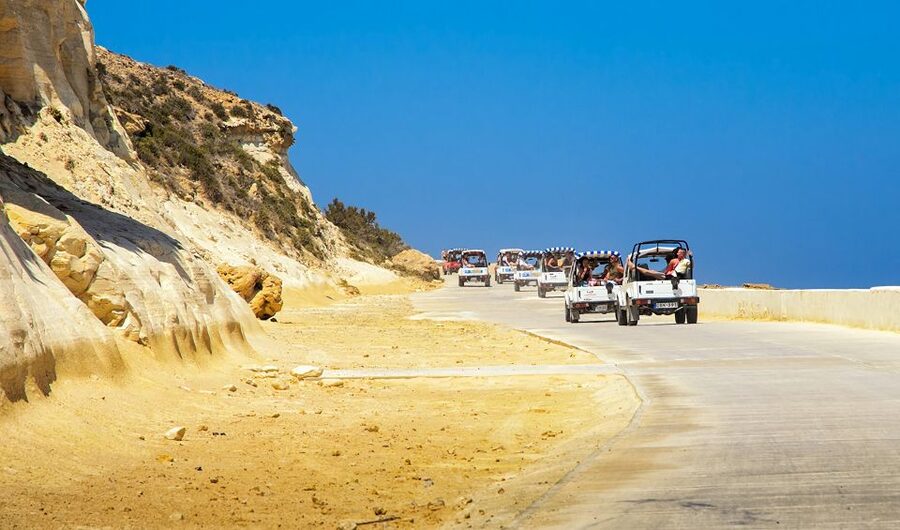 From Malta: Gozo Jeep Tour with Lunch and Transfers - Getting Across to Gozo: Ferry, Harbor, Then the Jeep