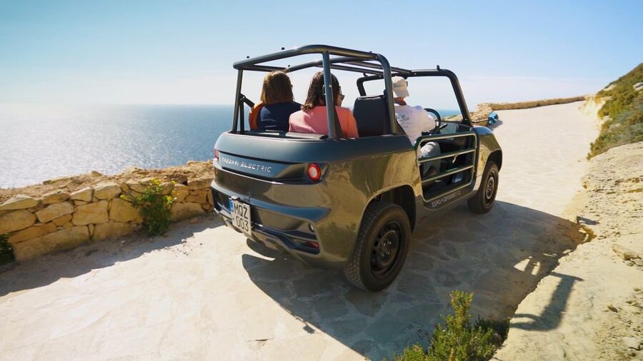 From Malta: Self-Driving E-Jeep Guided Tour in Gozo - Caves like Tal-Mixta and Calypso, plus cave stops around Comino when weather allows
