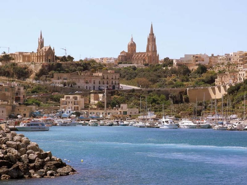 From Sliema/Bugibba: Best of Gozo & Comino Catamaran Tour VT - A best-of Gozo and Comino day trip, without the rental car stress