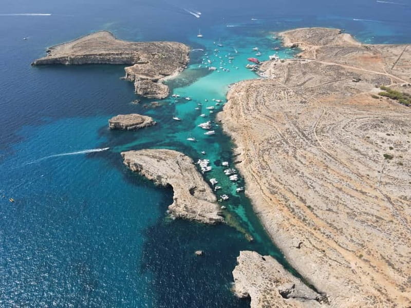 From Sliema: Comino, Crystal Lagoon, and Blue Lagoon Cruise - Blue Lagoon logistics that save you stress