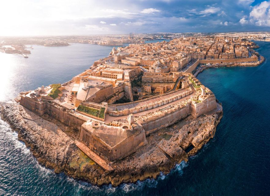 From Sliema: Cruise Around Malta's Harbours & Creeks - Kalkara, Rinella Bay, and Fort Ricasoli at the edge of the route