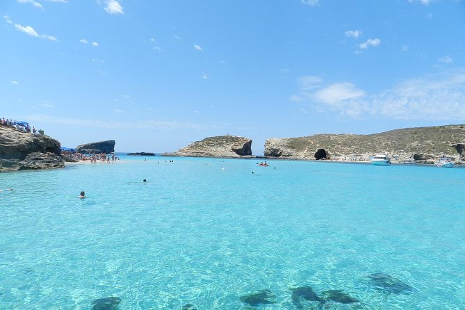 From Sliema: Malta Cruise to Blue Lagoon, Crystal Lagoon & Caves - The Gozo Photo Stop: fast, not a full visit