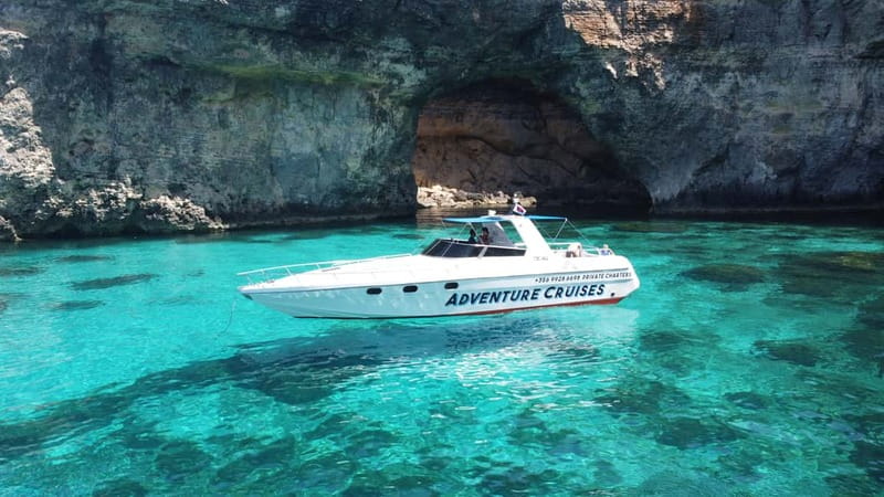 From Sliema: Private Comino and Gozo Boat Charter - Boat comfort and the onboard setup you will actually use