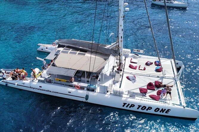 Full-Day Catamaran Cruise with Lunch in Island of Malta - Tip Top One Catamaran: the small-crowd advantage that matters