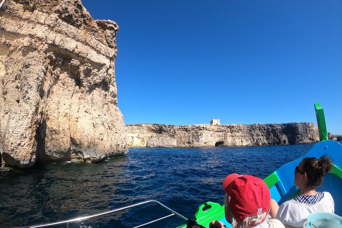 Full Day Private charter to Crystal & Blue Lagoon, Caves & Gozo - San Niklaw Bay and Santa Maria Bay: calmer beaches for a breather