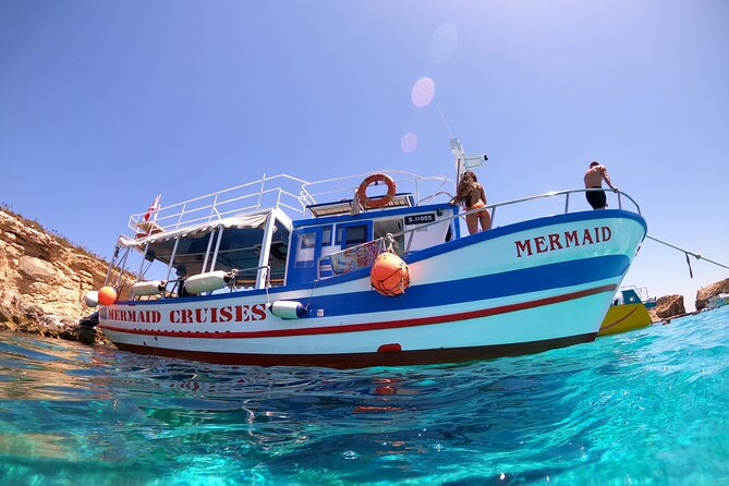 Gozo, Blue Lagoon, Comino & Sea Caves - Onboard comfort: Wi-Fi, toilets, and captain communication