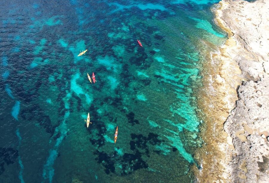 Gozo: Comino and Blue Lagoon Guided Kayaking Adventure - Kayaking from Hondoq Bay to Comino’s best coves
