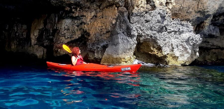 Gozo: Comino and Blue Lagoon Guided Kayaking Adventure - Gear you get, gear you bring, and how to avoid a soggy mess