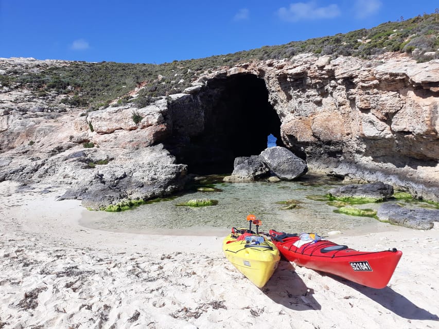 Gozo: Comino and Blue Lagoon Guided Kayaking Adventure - Guide energy: Frank, Chris, Andrew, Laura, and Viv keep it safe and fun