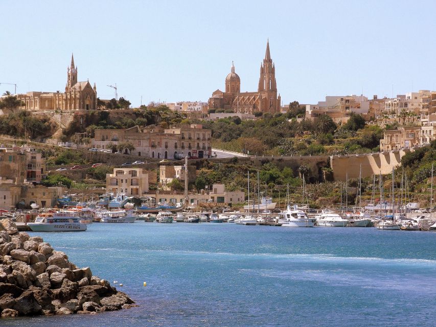 Gozo Day Pass Ferry and Hop-on Hop-off buses with audio Tour - Route 2 (blue) targets Marsalforn, temples, and Ramla