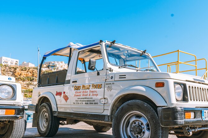 Gozo Full-Day Jeep Tour with Private Boat to Gozo & return - FAQ