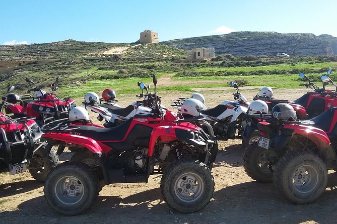 Gozo Full-Day Quad Tour with Private Boat to Gozo & return - Stop 1: Dwejra Bay, Fungus Rock, and time near the sea