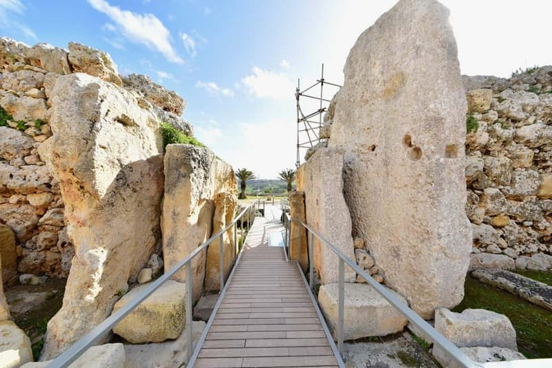 Gozo Full Day visiting Ggantija Temples, Salt Pans & Dwejra - Marsalforn Salt Pans: the trackless train ride that keeps the day moving