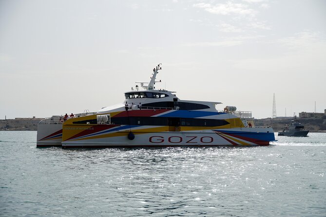 GOZO - Highspeed Catamaran dep Valletta + Hop on Hop off Tour - The 45-minute catamaran ride to Mgarr: what you can expect