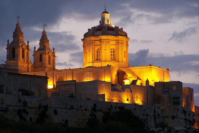 Guided Night Tour of Valletta Waterfront, Mdina and Rabat - Valletta Waterfront after dark: restored warehouses and a real place to pause