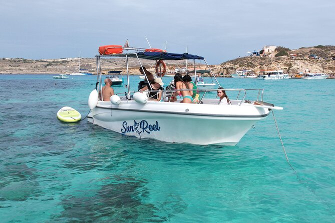 half Day Malta, Blue Lagoon, Comino & Gozo Private Boat Cruises - Crystal Lagoon at Comino: clear water and a short window