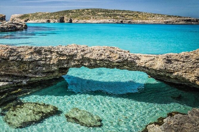Half Day Malta Tour to Gozo Comino and Blue Lagoon Caves - Crystal Lagoon stop: clear water time on Comino’s west side