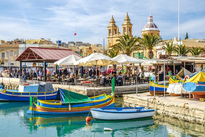Half Day Tour in Marsaxlokk Village, Market, Blue Grotto & Qrendi - Blue Grotto at Żurrieq Valley: Seven Caves, Movie Scenery, and Great Photo Angles
