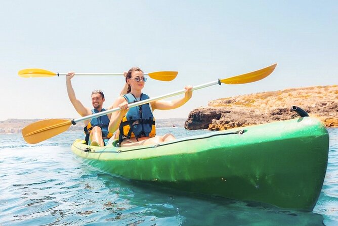 Kayak Tour Golden Hour at St Paul's Island 2 hours 30 minutes - Coast-hugging paddles: from Mistra Bay to Rdum il-Biez
