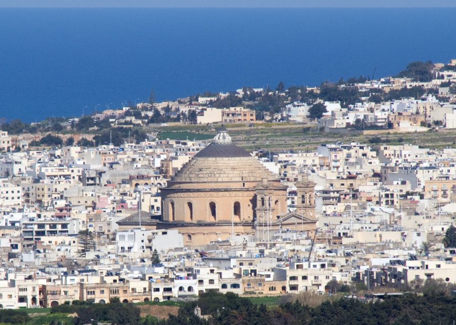 Local Villages Tour - Mellieha, Mosta, Naxxar & Mgarr - Mellieħa Bay Views and the Village Square Start the Day