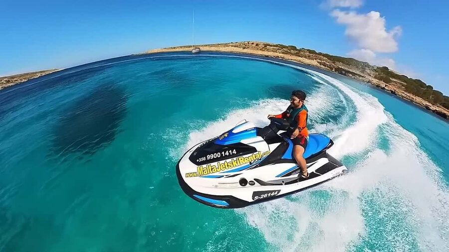 Malta 30 Minutes Jet Ski Rental / Hire - 2024 Yamaha VX - The 2024 Yamaha VX: what it feels like, and why beginners can handle it