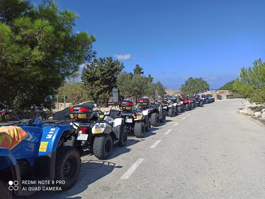 Malta: 4 hour Quad Bike Island Tour - The Route: North to South With Scheduled Breaks