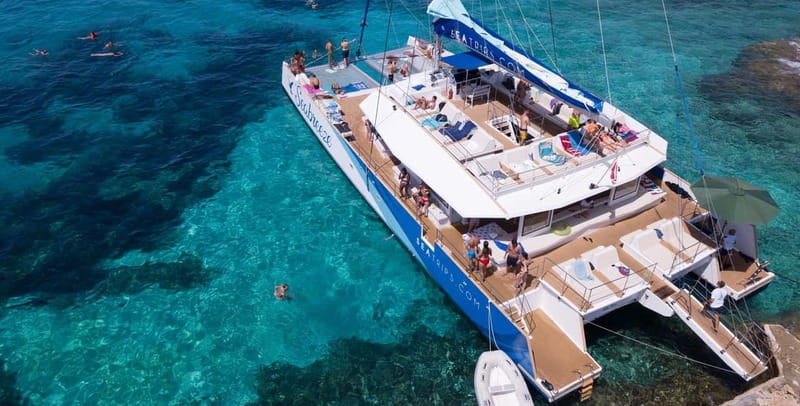 Malta: Blue Lagoon, Beaches & Bays Trip by Catamaran - Key highlights at a glance