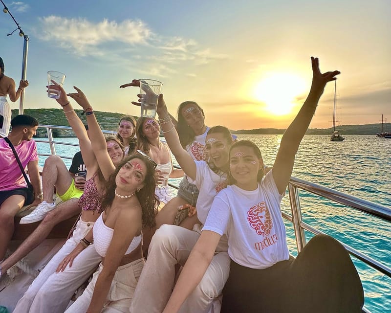 Malta: Boat Party to Blue Lagoon and Comino with Open Bar - Key highlights to know before you go